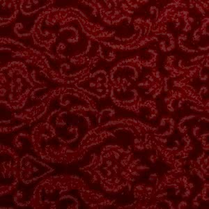 509-535 Bordo Desenli Baskılı Gold VİP 1200gr