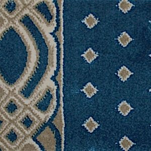 Saflı Turkuaz Klasik Cami Halısı Polip 2800gr